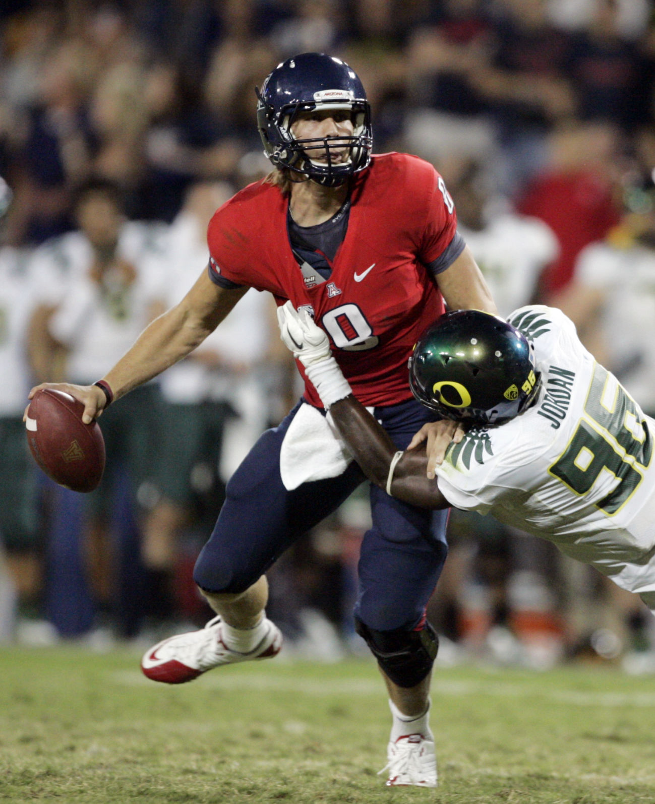 University of Arizona quarterback Nick Foles